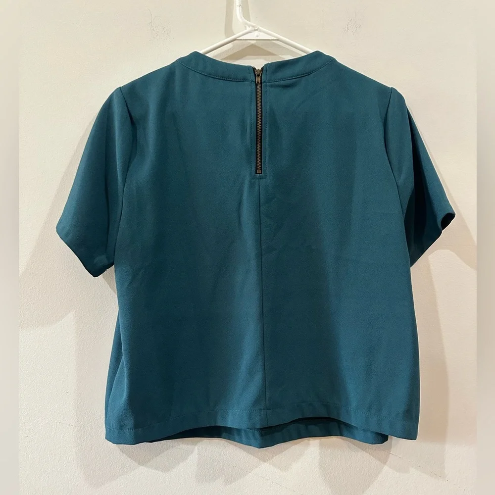 Astr Deep Green Blouse - Picture 6 of 7
